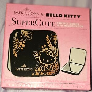 HELLO KITTY Impressions  Compact Mirror With 2X Magnification *Price is firm
